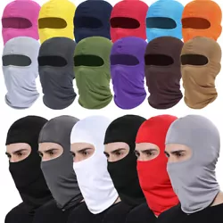 ULTIMATE VERSATILITY: Wear your balaclava as an open or closed balaclava, scarf, hat or head sock, also with the chin...