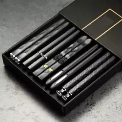 Material: Alloy. Comfortable hand feel, suitable for safety, alloy material, healthy and safe. Color: black + silver....