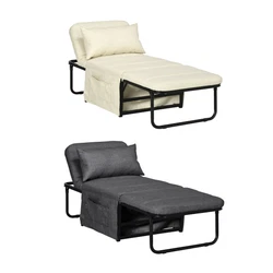 Sit back and relax in this folding sofa bed from HOMCOM. - Can be used as an ottoman, a chair, a lounge, or a single...
