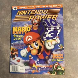 Nintendo Power Magazine February 1999 #117 Mario Party, w Poster NewsStand Rare. Condition is Very Good. Shipped with...