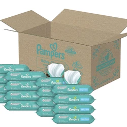 Pampers Baby Wipes clean and wipe away germs. For healthy skin use together with Pampers Baby-Dry diapers. Baby Fresh...