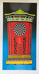 Interesting depiction of a Japanese shrine. Signed by Chuck Sperry and Ron Donovan.