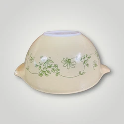 Pyrex Corning Small Yellow Bowl w/ Handles Shenandoah - #441 - 750ml - 1.5 pint.