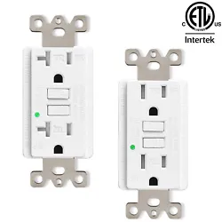 This brand new GFCI Outlet is a device designed to protect people from shocks from an electrical system. If there is a...