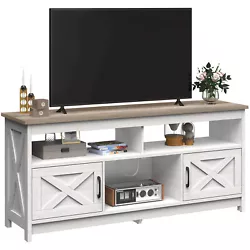 This is a real combination of stylish and functional. 59in TV Stand. The clouds grain adds a sense of nature to your...