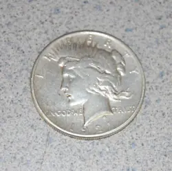 1921 High Relief Peace Silver Dollar P