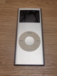 Apple iPod Nano 2nd Génération A1199 2GB Argent Lecteur Multimédia - Écran Cassé.