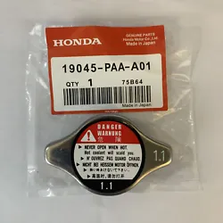 NEW OEM GENUINE HONDA 19045-PAA-A01 Cooling Radiator Cap for Acura Honda Odyssey. 1997-2003 - Acura CL. 1999-2005 - TL....