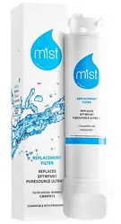 Pure, crisp, healthy drinking water and ice that tastes great. Mist by Clearwater filters will provide 300 gallons of...