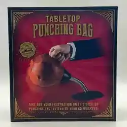 Take out your frustrations out on this desktop punching bag instead of your co-workers. The suction cup base holds the...