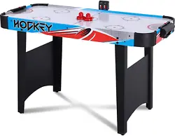 Foldable design. Sport Type Air Hockey, Table Hockey. ✅【Durable & Sturdy Construction】 - This air hockey table...