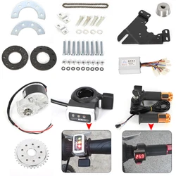 1x 250W 24V brush motor with freewheel. 1 moteur de brosse 250W 24V avec roue libre. Motor use freewheel so when wheel...