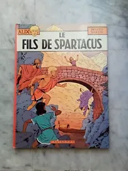 Livre BD Bande dessinée Alix Le Fils de Spartacus J. Martin Editions Casterman Imprimé en 1983,article livre en tres...