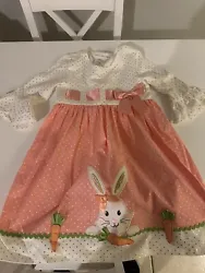 Girls Bonnie Jean Easter Dress - Size 6. Only worn once. Perfect condition