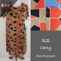 LuLaRoe - SALE - Carly Dress XS - Multicolored