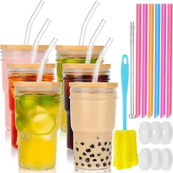 Glass straws are suitable for all kinds of cold drinks, coffee. Large colorful hard plastic straws are reusable straws,...