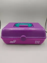 JoJo Siwa Caboodle Purple Makeup Case Organizer.