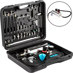 【 EASY TO OPERATE 】 - This fuel injector cleaner kit is a free disassembly cleaning tool that is easy to use, and...