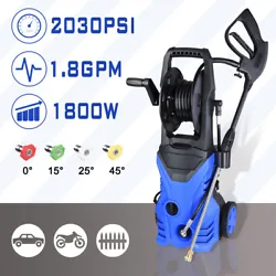 1x Electric Pressure Washer. - Spray Wand Length: 30 5/16