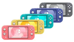 Nintendo Switch Lite is a compact, lightweight Nintendo Switch system dedicated to handheld play. Optimized for...