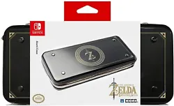 Étui HORI Alumi - Édition Zelda pour Nintendo Switch. Boîtier métallique en aluminium pour une protection premium...