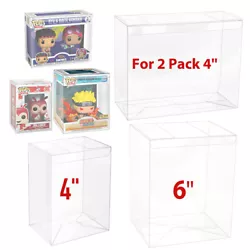 Simply unfold the hard case until it’s square. LotFancy 0.45mm thick Pop! protectors are custom made for the Funko...