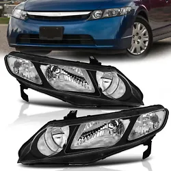 2006-2011 Honda Civic 4dr Sedan Model Only. 1 pair of Headlights (Left and Right Side ). YQ-motoring has been in the...