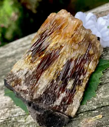 NOTE: The Amber Calcite crystal you see in my photos is the exact one you will receive.
