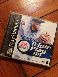 Triple Play 99 (Sony PlayStation 1, 1998). In nice condition,  tested,  your getting exactly what is in the photos,...