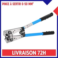 Les outils de pince à sertir pour viroles mécaniques pour les applications sont idéaux pour les petits sertissages...