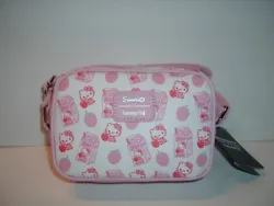 LOUNGEFLY HELLO KITTY CROSSBODY BAG. LOUNGEFLY . HELLO KITTY STRAWBERRY MILK. SPECIAL FEATURES INCLUDE.