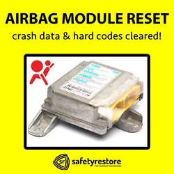 SRS AIRBAG MODULE RESET AFTER ACCIDENT. This is a service to reset your airbag module after accident. Price is for 1...