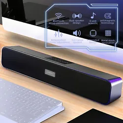 ♬ Wireless streaming: Connect via Bluetooth 5.0 or plug in a physical AUX and TF card, USB flash drive, choose your...