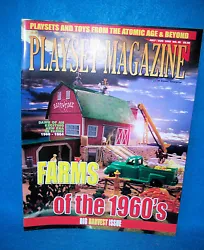 Playset magazine #46 from July 2009 has extensive coverage of the Marx and other co Farm playsets of the 1960s.