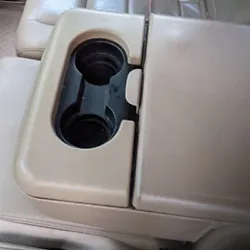 Beige Center Console Cup Holder Replacement Pad.  Feature: High-end quality: This Pad Constructed of High Quality...
