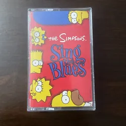 “The Simpsons: Sing The Blues” 1990 Homer Bart Bartman Village Cassette Tape.