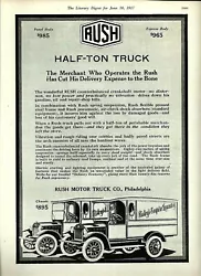 An original print ad from 1917 magazine.