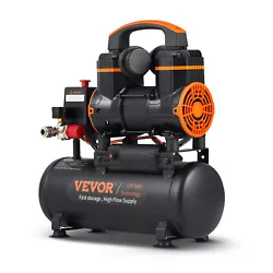 Carry out More Expansion Work with VEVORs Air Compressor ! All the Power, Without the Noise: VEVOR ’ S 70 dB low...