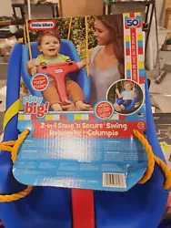 Little Tikes 2-in-1 Snug and Secure Swing - Blue (617973MP) Brand New Never Used.