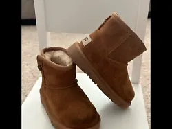 Pre-owned toddler Uggs.   Perfect condition, slightly worn inside the house.