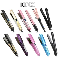 KIPOZI Pro 2 in 1 T Hair Straightener /Curling Iron. With KIPOZI curling iron, you can have flawless and...