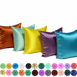 Available in 16x16 in, 18x18 in, 20x2 in. Made by premium satin silk, smooth surface, give you a gentle soft touch....