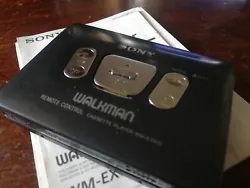 Walkman Sony wm Ex612.... À réparer ou pour pièces détachées.