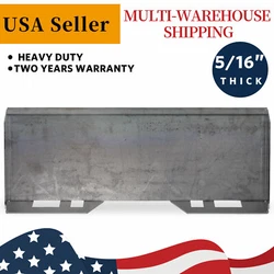 Fits skid steers/tractors that with the universal quick tach mounting system. 1/4