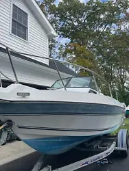 1988 Marthon Cuddy Cabin 22 Without Trailer Clean Title Boat doesnt run needs outdrive reinstalled.  Located at Neptune...