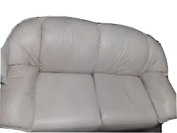 Sofa & Love Seat- Genuine Leather- Hardly Ever Used.