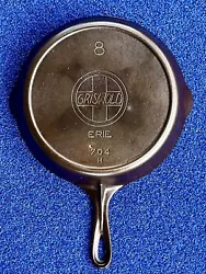 This vintage cast iron skillet is a must-have for any collector or cooking enthusiast. Made by Griswold in the early...