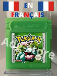 🇫🇷Pokemon Version Verte en Français pour Game Boy🇫🇷Cartouche de jeu non officielle, version traduite par...