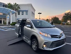 FOR SALE THIS LOADED 2019 TOYOTA SIENNA XLE with POWER RAMP-VAN VMI NORTHSTAR 360: BEST-IN-CLASS CONVERSION HANDICAP...