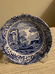 SPODE BLUE ITIALIAN ASCOT CEREAL BOWL. EXCELLENT CONDITION NO FLAWSCirca 1816